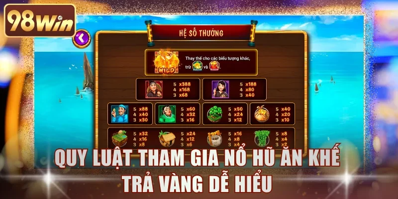Cơ chế quay hũ Ăn Khế Trả Vàng dễ hiểu
